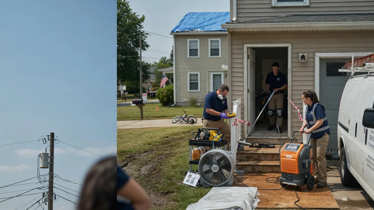 Water Damage Repair in Nova, OH near me